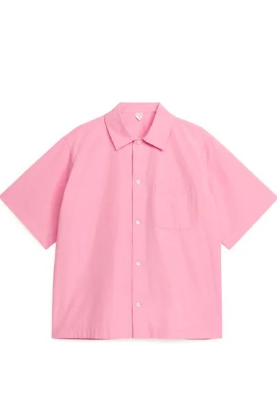 Рубашка мужская ARKET 1076896006 розовая 50 RU (доставка из-за рубежа)