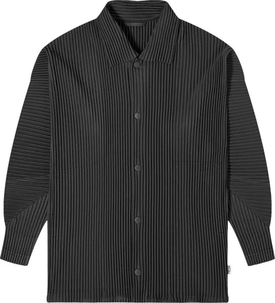 Рубашка Issey Miyake Long-Sleeve 'Black', черный