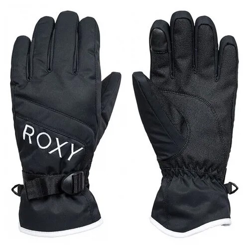Женские сноубордические перчатки ROXY Jetty, Цвет черный, Размер S
