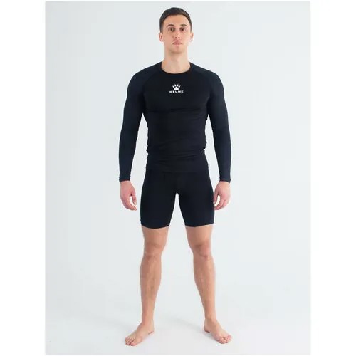Термобелье низ, термошорты KELME Pro Tackling Shorts черного цвета, размер M