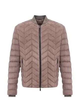 Замшевый бомбер Giorgio Armani