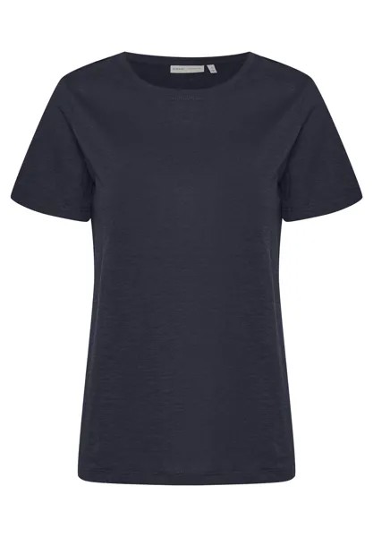 Простая футболка ALMAIW InWear, пестрый темно-синий