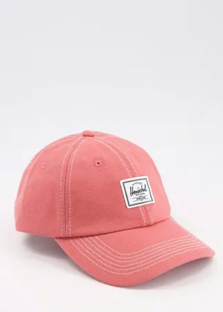 Желтовато-розовая кепка Herschel Supply Co. Sylas-Красный