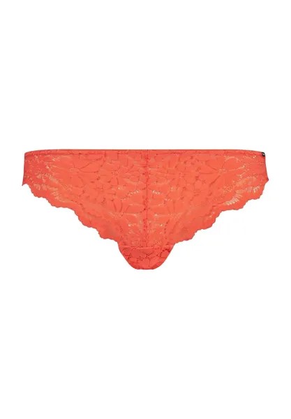 Женские кружевные бразильские трусы Wonderfulace с цветочным принтом SKINY, цвет Cheeky Flami