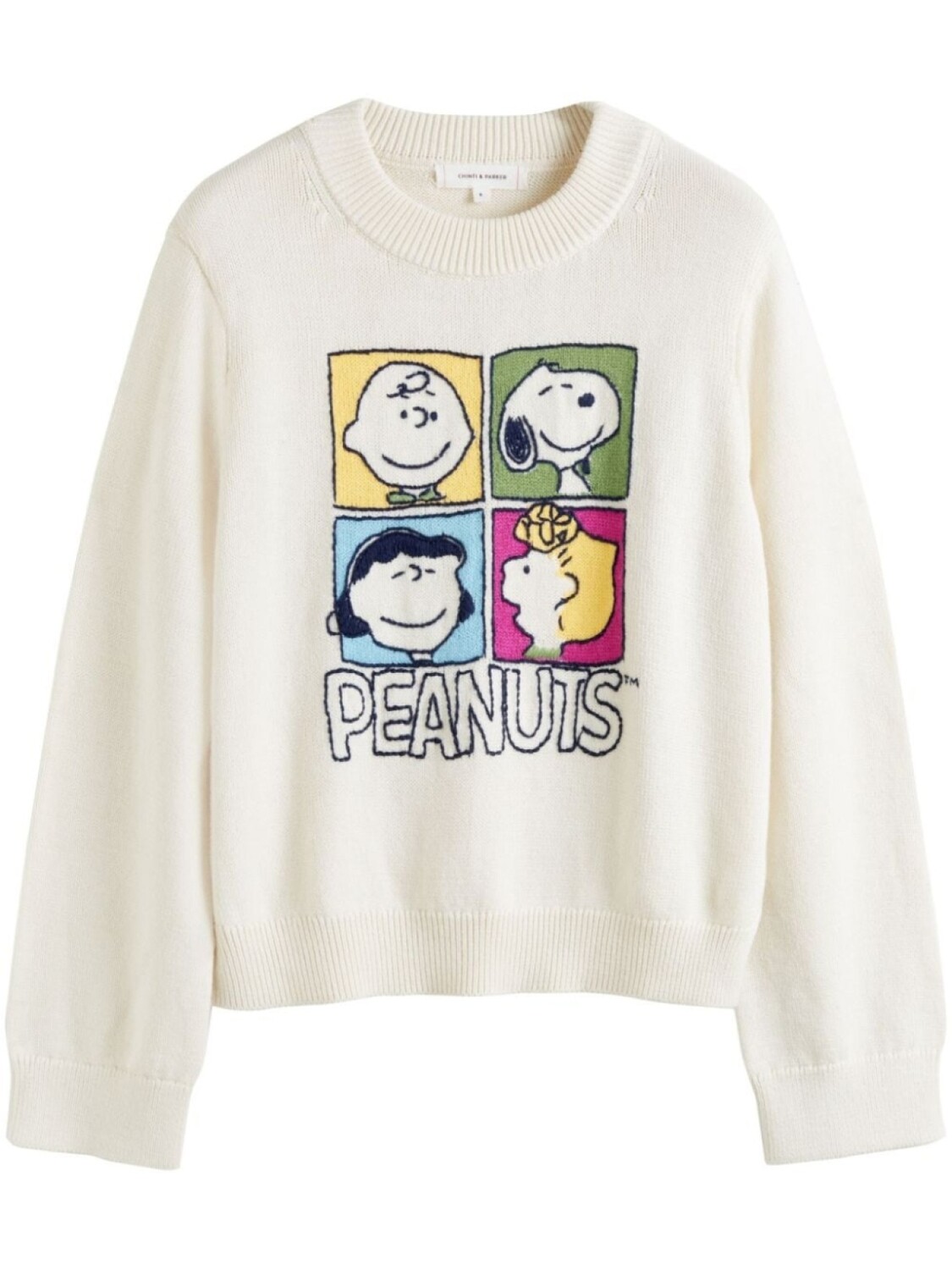 Chinti & Parker джемпер The Gang из коллаборации с Peanuts, серый