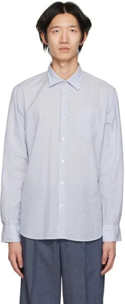 Бело-голубая рубашка Джакомо Officine Générale