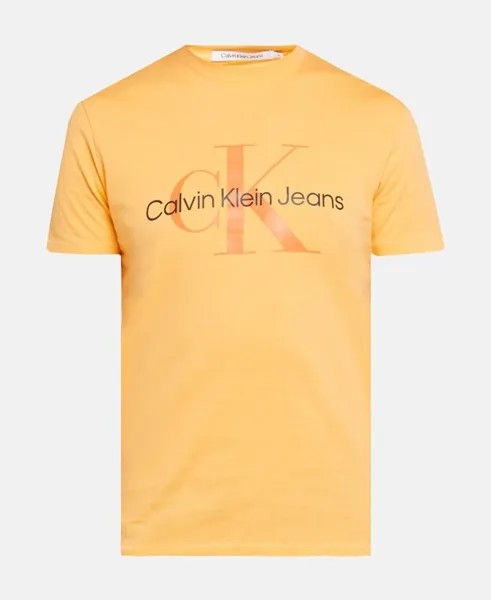 Футболка Calvin Klein Jeans, оранжевый