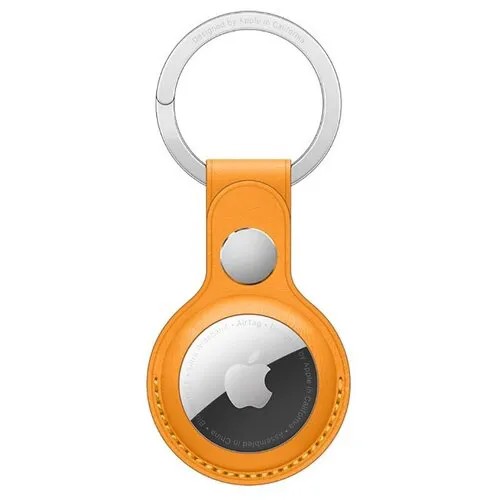Брелок-подвеска для AirTag Leather Key Ring California Poppy