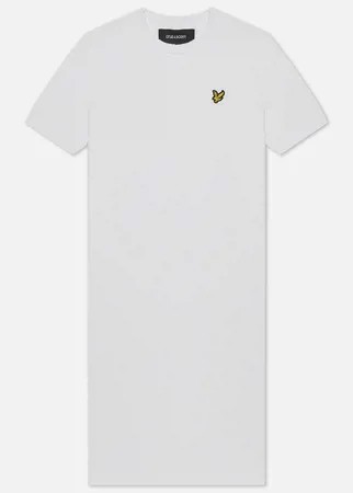 Женское платье Lyle & Scott Classic Crew Neck, цвет белый, размер S