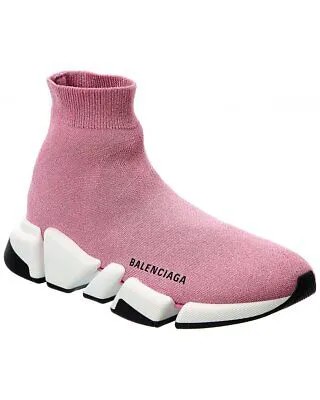 Balenciaga Женские кроссовки Speed 2.0 Sock Pink 37