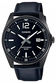 Японские наручные  мужские часы Casio MTP-E170B-1B. Коллекция Analog