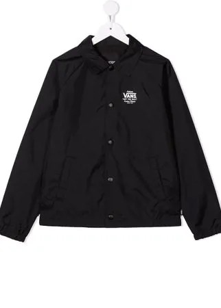 Vans Kids рубашка с длинными рукавами и логотипом