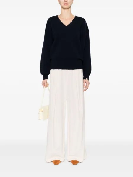 Extreme cashmere кашемировый джемпер No 316, синий