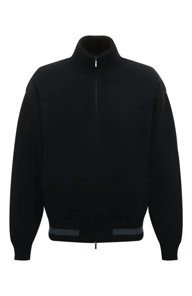 Кашемировый бомбер с меховым воротником Loro Piana