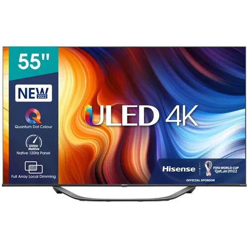 Hisense QLED 55U7HQ (2022) 120 Гц ULED Quantum dot Smart TV