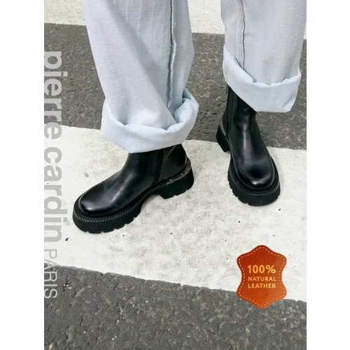 Ботинки челси Pierre Cardin, размер 39, черный
