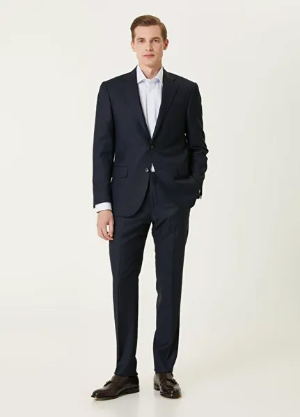 Шерстяной костюм Corneliani, синий