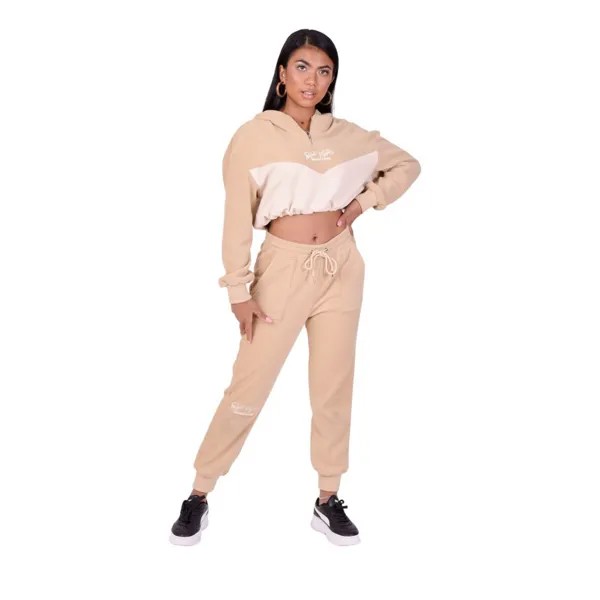 Худи Project X Paris Two-Tone Crop, бежевый