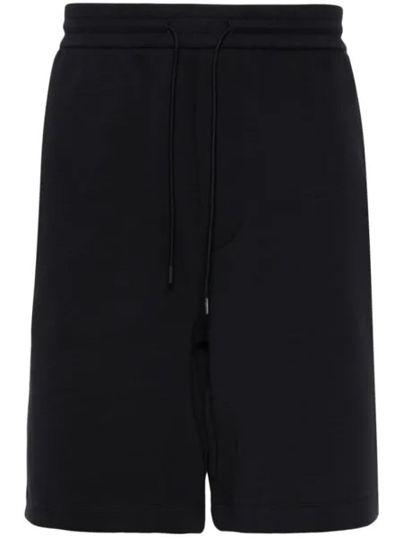 Emporio Armani спортивные шорты с логотипом, синий