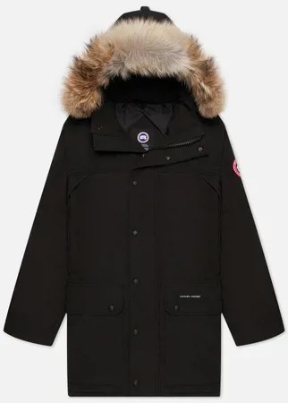 Мужская куртка парка Canada Goose Emory, цвет чёрный, размер M