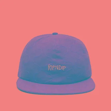 Кепка RIPNDIP Shmoody 6 Panel Quilted, цвет оранжевый