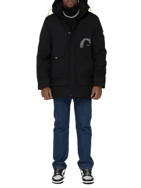 Спортивная куртка мужская NoBrand AD90020 черная L