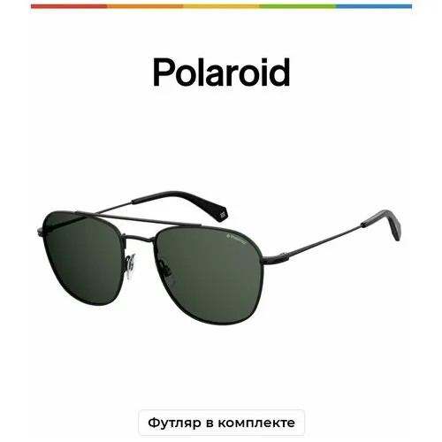 Солнцезащитные очки Polaroid, black