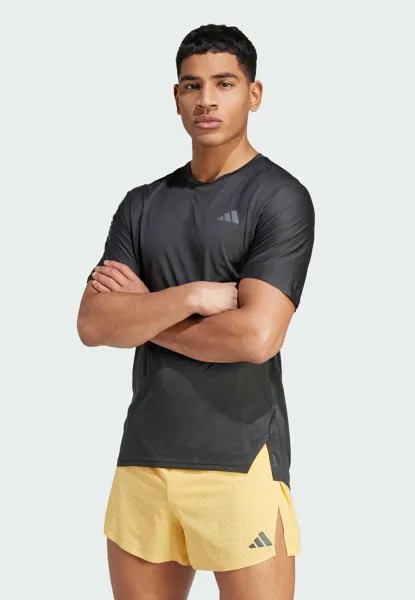 Спортивная футболка Adizero Tee Adidas, цвет black grey six