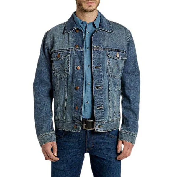 Куртка Wrangler Western Trucker, синий