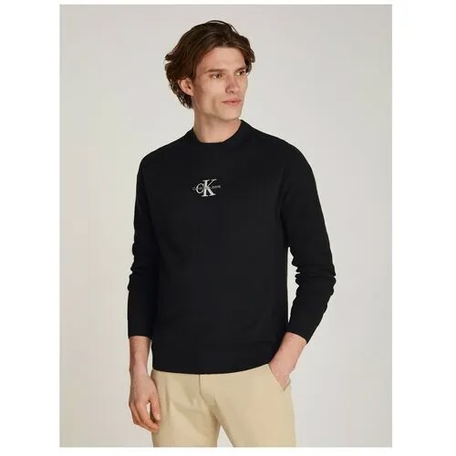Джемпер Calvin Klein Jeans, размер L, , черный