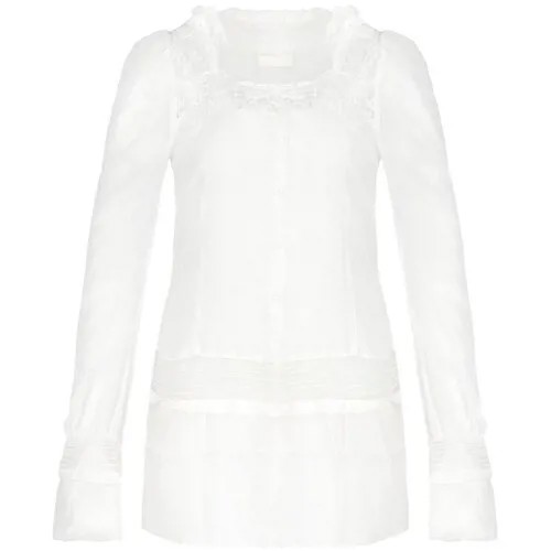 Блуза  Ermanno Scervino, размер 40, белый