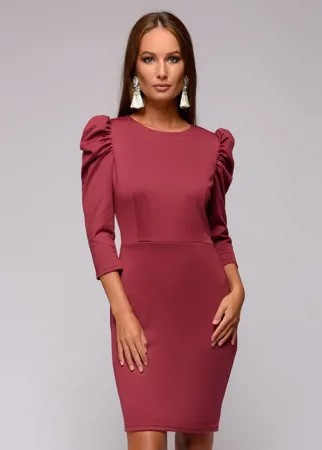 Вечернее платье женское 1001dress DM01385BO бордовое 46