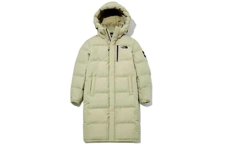Пуховик унисекс хаки The North Face, хаки