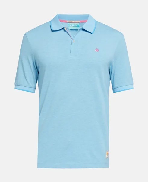 Рубашка поло Scotch & Soda, синий