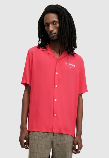 Рубашка UNDERGROUND SS AllSaints, розовый