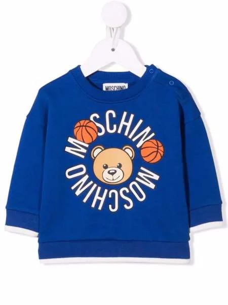 Moschino Kids свитер Teddy Bear