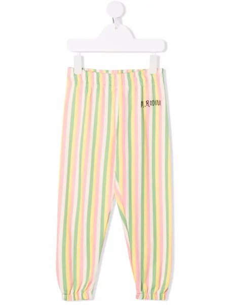Mini Rodini спортивные брюки в полоску