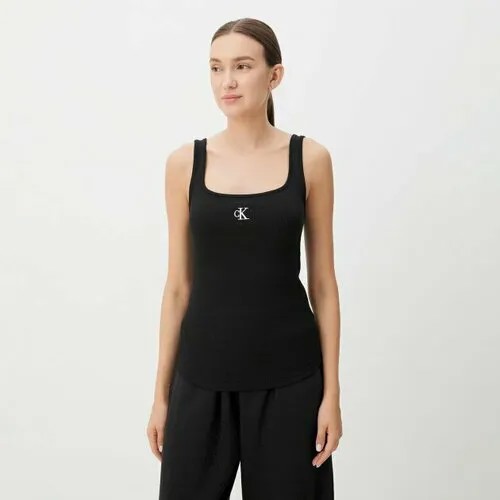 Топ Calvin Klein Jeans, размер XXL, черный
