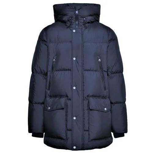 Woolrich Пуховик Sierra Suprime Parka melton blue, L городской