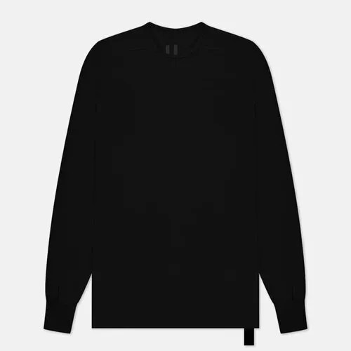 Лонгслив Rick Owens luxor level t, хлопок, размер l, черный