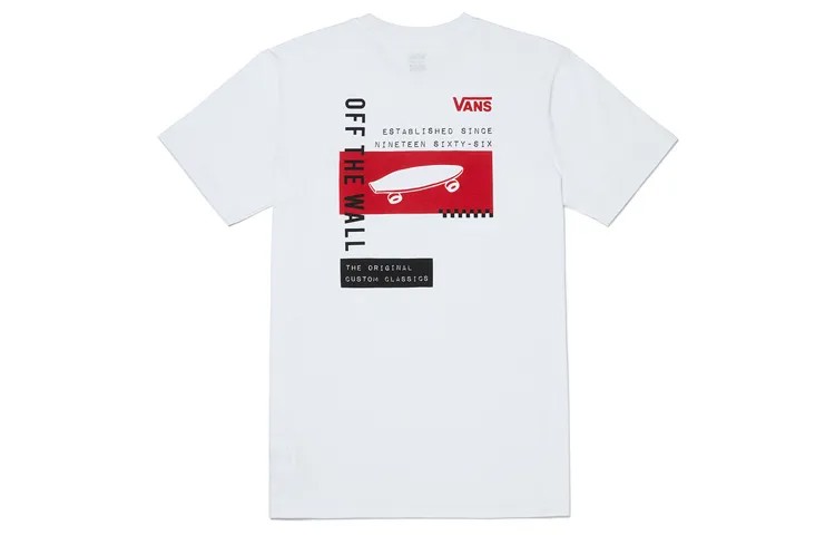 Футболка женская белая Vans