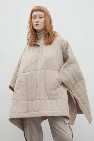 Анорак женский Finn Flare FBD11045 бежевый one size