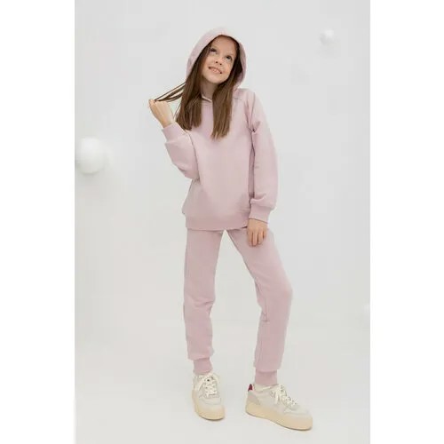 Брюки спортивные crockid, размер 76/146, розовый