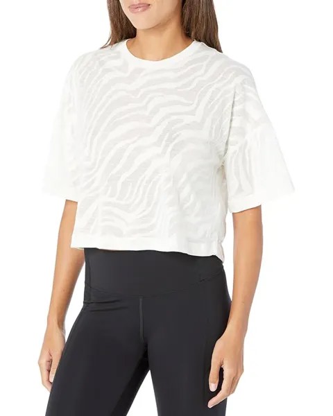 Футболка Sweaty Betty Studio Burnout, цвет Lily White