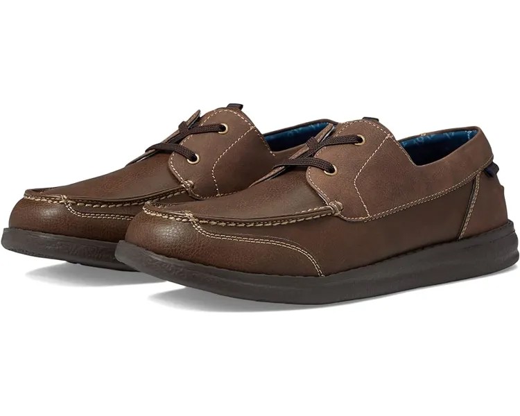 Топсайдеры Nunn Bush Brewski Moccasin Toe Boat Shoe, коричневый