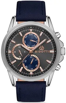 Fashion наручные  мужские часы BIGOTTI BG.1.10443-2. Коллекция Milano