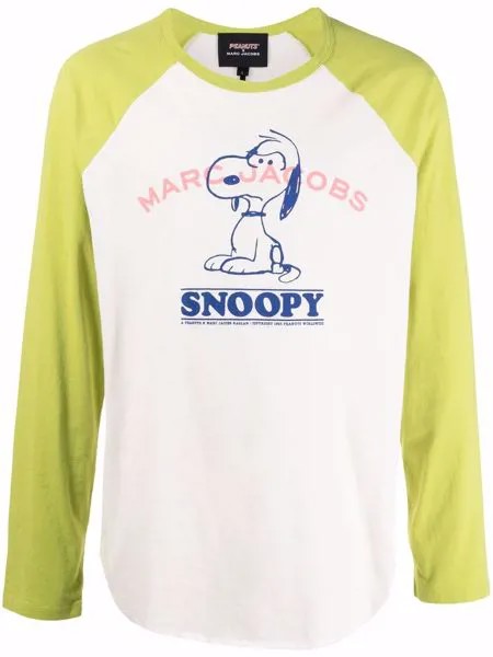Marc Jacobs футболка с длинными рукавами из коллаборации с Peanuts