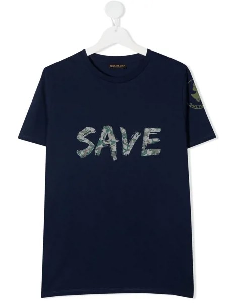 Save The Duck Kids футболка с логотипом
