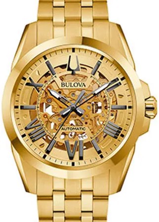 Японские наручные  мужские часы Bulova 97A162. Коллекция Sutton