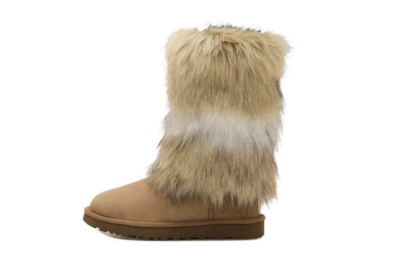 CLASSIC MINI Зимние ботинки женские каштановые Ugg
